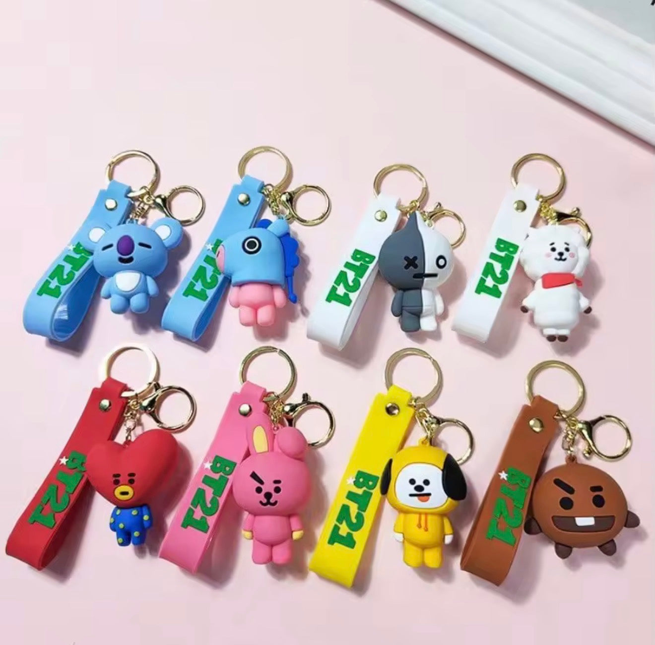 Porte-clés Personnages BTS 21
