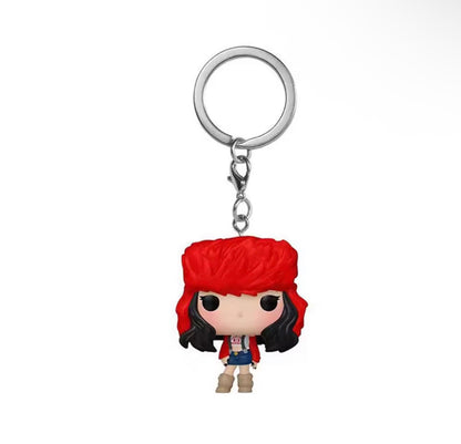 Black Pink Mini Keychains
