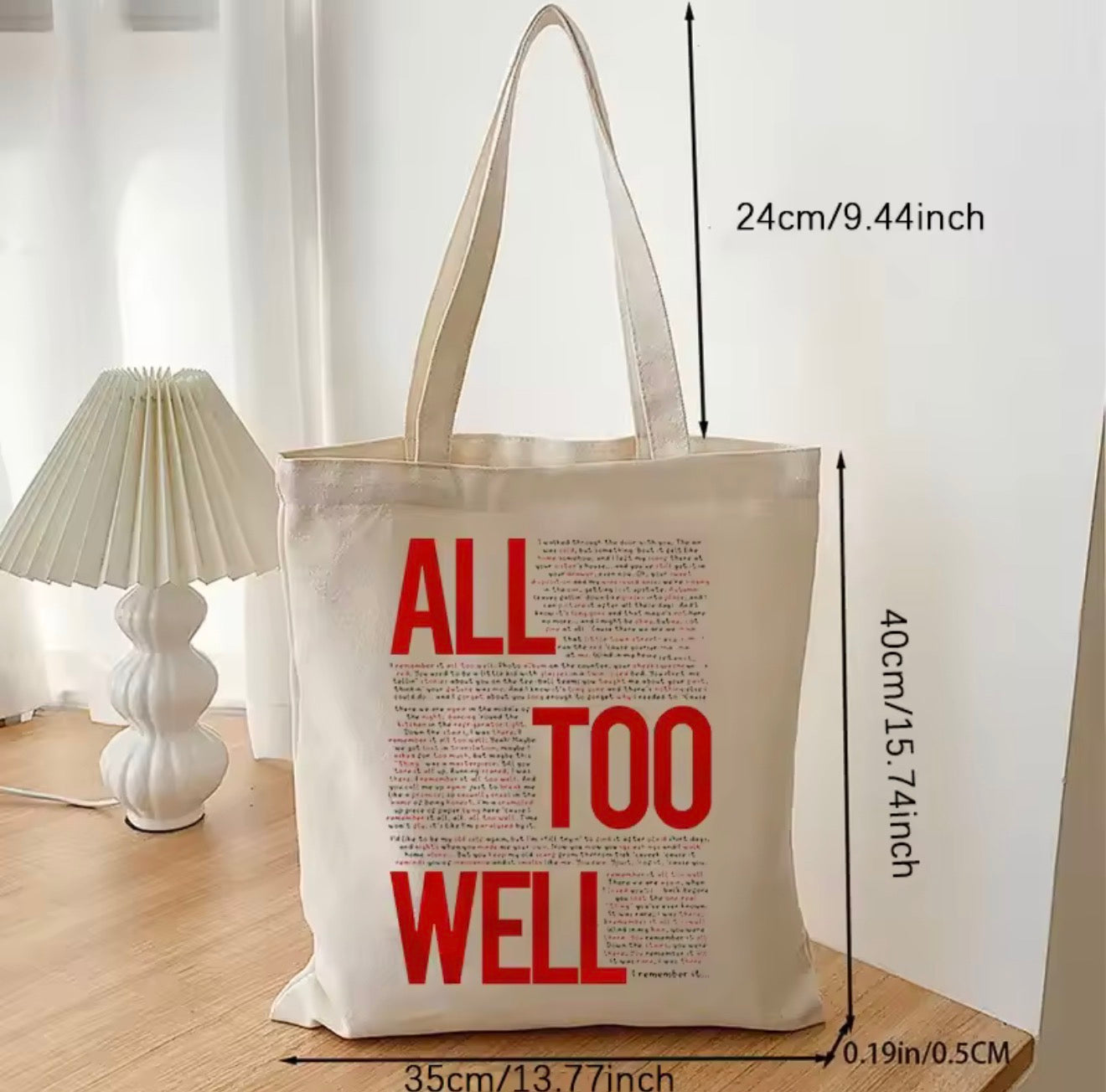 SAC FOURRE-TOUT ALL TOO WELL