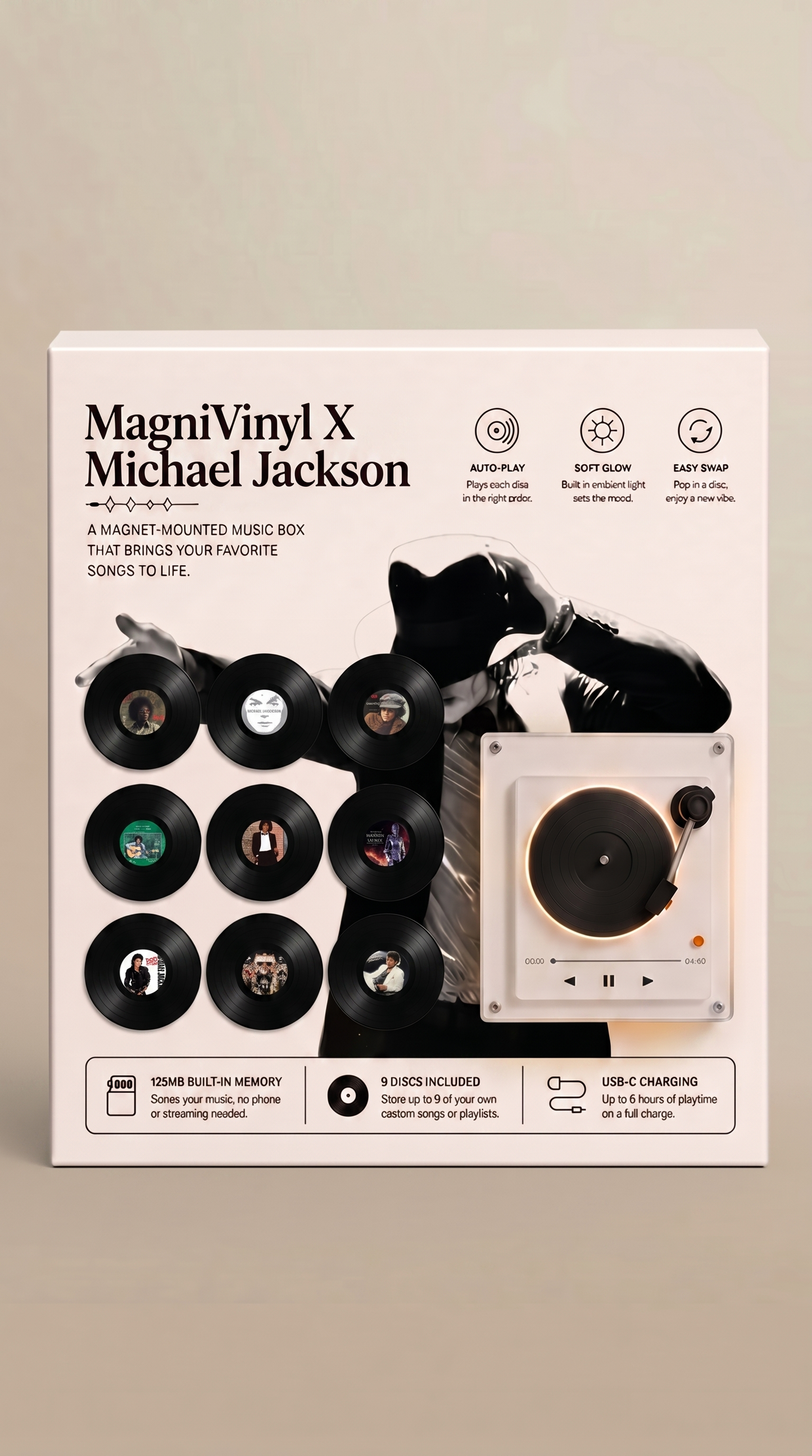 Michael Jackson (9 discs included) – MagniVinyl